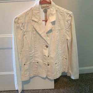 White blazer